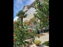 Apartments Josip - free parking and BBQ: A1(4), A2(2+1) Vodice - Riviera Sibenik  - house