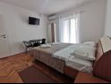 Apartments Kati - 150 m from beach: A2(4), A4(2), SA3(2), SA5(2), SA6(2) Vodice - Riviera Sibenik  - Apartment - A2(4): bedroom
