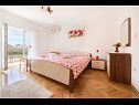 Apartments Goge - modern: A1(6), A2(5) Vodice - Riviera Sibenik  - Apartment - A1(6): bedroom