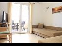 Apartments Zdenka - 10 m from the beach : A1(4+2), A2(2+2), A3(2+2), A4(4+2), SA5(2) Vodice - Riviera Sibenik  - Apartment - A3(2+2): living room