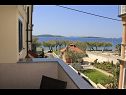 Apartments Zdenka - 10 m from the beach : A1(4+2), A2(2+2), A3(2+2), A4(4+2), SA5(2) Vodice - Riviera Sibenik  - Apartment - A3(2+2): balcony view (house and surroundings)