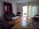 Apartments Vale - 450m to the beach: A1(2+2), SA2(2), A3(2) Vodice - Riviera Sibenik  - Apartment - A1(2+2): living room