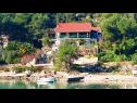 Apartments Primo - sea view: A1(2+1), A2(4), A3(4), A4(3+1) Cove Banje (Rogac) - Island Solta  - Croatia - house