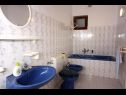 Apartments Jagoda - next to the sea: A1(2+2), B2(2+2), C3(2+2), D4(2+2) Necujam - Island Solta  - Apartment - A1(2+2): bathroom with toilet