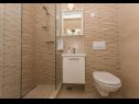 Apartments Ivica - 100m from the sea A1(2+2), A2(2+2), A3(2+2), A4(2+2), A5(3+2) Drvenik Veli (Island Drvenik Veli) - Riviera Trogir  - Apartment - A1(2+2): bathroom with toilet