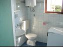 Apartments Ante - 50 M from the sea : A1(5), A2(8) Seget Vranjica - Riviera Trogir  - Apartment - A1(5): bathroom with toilet