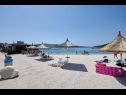 Apartments Mare - 30 m from pebble beach: SA1(2), SA2(2), A3(4), A4(4), A5(8) Seget Vranjica - Riviera Trogir  - beach