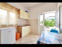 Apartments Mare - 30 m from pebble beach: SA1(2), SA2(2), A3(4), A4(4), A5(8) Seget Vranjica - Riviera Trogir  - Studio apartment - SA2(2): kitchen and dining room