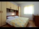 Apartments Mare - 30 m from pebble beach: SA1(2), SA2(2), A3(4), A4(4), A5(8) Seget Vranjica - Riviera Trogir  - Apartment - A3(4): bedroom