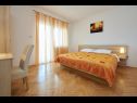 Apartments Mare - 30 m from pebble beach: SA1(2), SA2(2), A3(4), A4(4), A5(8) Seget Vranjica - Riviera Trogir  - Apartment - A5(8): bedroom