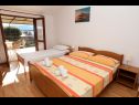 Apartments Ante - 50 M from the sea : A1(5), A2(8) Seget Vranjica - Riviera Trogir  - Apartment - A1(5): bedroom
