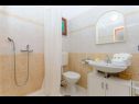 Apartments Bosiljka - by the sea: A1(5), A2(5), SA3(2) Sevid - Riviera Trogir  - Studio apartment - SA3(2): bathroom with toilet