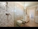 Apartments Dora - free parking: A1(4), SA2(3), A3(2+2) Trogir - Riviera Trogir  - Apartment - A3(2+2): bathroom with toilet