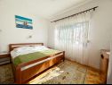 Apartments Kaza - 50m from the beach with parking: A1(2), A2(2), A3(6) Trogir - Riviera Trogir  - Apartment - A3(6): bedroom