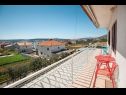 Apartments Tomi - with large terrace (60m2): A1(4) Trogir - Riviera Trogir  - Apartment - A1(4): terrace view