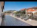 Apartments Tomi - with large terrace (60m2): A1(4) Trogir - Riviera Trogir  - Apartment - A1(4): terrace