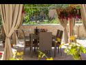 Apartments Dora - free parking: A1(4), SA2(3), A3(2+2) Trogir - Riviera Trogir  - common terrace