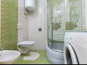 Holiday home More - garden shower: H(10+2) Vinisce - Riviera Trogir  - Croatia - H(10+2): bathroom with toilet