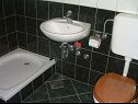 Apartments Tonka - 10 m from beach A1(2), A2(2+2), A3(3), A4(2), A5(2+2), A6(3) Vinisce - Riviera Trogir  - Studio apartment - A1(2): bathroom with toilet