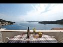 Apartments Ante - perfect sea view: A1(2+2), A2(2+2) Vinisce - Riviera Trogir  - Apartment - A2(2+2): terrace view