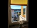 Apartments Antonija - fitness: SA1(2), A2(2+2), SA3(2+1), A4(2+2) Vinisce - Riviera Trogir  - Apartment - A4(2+2): view