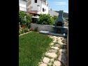 Holiday home More - garden shower: H(10+2) Vinisce - Riviera Trogir  - Croatia - fireplace