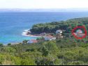 Holiday home VEKY - 50m from sea: Holiday House H(4+2) Susica - Island Ugljan  - Croatia - view (house and surroundings)