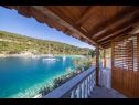 Holiday home Vinkli - amazing sea view H(8) Cove Stoncica (Vis) - Island Vis  - Croatia - house