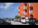 Apartments Sor - on the beach: SA1(2+1), A1(4+1), A2(2+2), A3(2+2) Bibinje - Zadar riviera  - parking (house and surroundings)