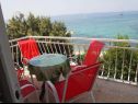 Apartments Andri - 5 m from the beach : A1(4), A2-donji(2+2) Petrcane - Zadar riviera  - Apartment - A1(4): terrace