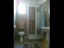 Apartments Mis - apartments close to sea: A1(4), A2(4) Petrcane - Zadar riviera  - Apartment - A1(4): bathroom with toilet