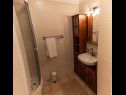 Apartments Kike - 60 meters from the beach: A1(4+1), A2(4+1), A3(4+1), SA1(2) Petrcane - Zadar riviera  - Apartment - A1(4+1): bathroom with toilet