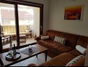 Apartments Kike - 60 meters from the beach: A1(4+1), A2(4+1), A3(4+1), SA1(2) Petrcane - Zadar riviera  - Apartment - A2(4+1): living room