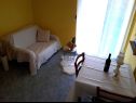 Apartments Mediteran - private parking: A1(2+1) Privlaka - Zadar riviera  - Apartment - A1(2+1): living room