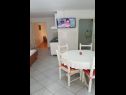 Apartments Dobri - 500 m from beach: A5(2), A4(2+2), A3(2+2), A2(2+2), A6(2+1) Sabunike - Zadar riviera  - Apartment - A2(2+2): dining room
