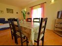 Apartments Mari - 30m from the sea: A1(3+1), A2(3+1), A3(3+1) Seline - Zadar riviera  - Apartment - A1(3+1): dining room