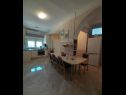 Apartments Ivo - with parking : A1(2+1), A2(4+1), A3(6) Vir - Zadar riviera  - Apartment - A3(6): kitchen and dining room