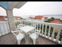Apartments Vese - 100 m from beach: A1(2+2), A2(2+2), A3(5+3), A4(2+2) Sveti Petar - Riviera Biograd  - Apartment - A4(2+2): terrace