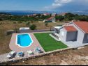 Holiday home Nane Garden - house with pool : H(4+1) Mirca - Island Brac  - Croatia - view
