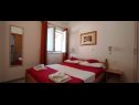 Apartments Ivano - 20 m from Sea: A1(6), A2(2+1), A3(2+1), A4(2), A5(2) Cove Osibova (Milna) - Island Brac  - Croatia - Apartment - A2(2+1): bedroom