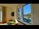 Apartments Ivano - 20 m from Sea: A1(6), A2(2+1), A3(2+1), A4(2), A5(2) Cove Osibova (Milna) - Island Brac  - Croatia - Apartment - A3(2+1): window view (house and surroundings)