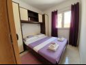 Apartments Ivano - 20 m from Sea: A1(6), A2(2+1), A3(2+1), A4(2), A5(2) Cove Osibova (Milna) - Island Brac  - Croatia - Apartment - A4(2): bedroom