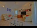 Apartments Puli - 200m from sea: Nela1 (2), Nela2 (4) Postira - Island Brac  - Apartment - Nela1 (2): living room