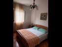 Apartments Bor - cosy & afordable: A1(3) Supetar - Island Brac  - Apartment - A1(3): bedroom