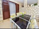 Apartments Mari - with pool: A1(7) Supetar - Island Brac  - Apartment - A1(7): terrace