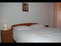 Apartments Bal - 400 m from beach: A2(2), A3(6) Supetar - Island Brac  - Apartment - A3(6): bedroom