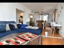 Apartments Val - 300 m to the beach: SA1 (2+1), A2(5+2) Supetar - Island Brac  - Apartment - A2(5+2): living room