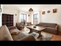 Apartments Boris - 30 m from beach : A1(6+2) Arbanija - Island Ciovo  - Apartment - A1(6+2): living room