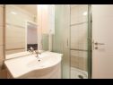 Apartments Antonia - 270m to sea: A4 Green(2+2), SA2 Silver(2), A1Blue(2), SA3 Gold(2) Mastrinka - Island Ciovo  - Apartment - A4 Green(2+2): bathroom with toilet