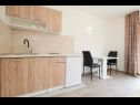 Apartments Antonia - 270m to sea: A4 Green(2+2), SA2 Silver(2), A1Blue(2), SA3 Gold(2) Mastrinka - Island Ciovo  - Studio apartment - SA2 Silver(2): kitchen and dining room